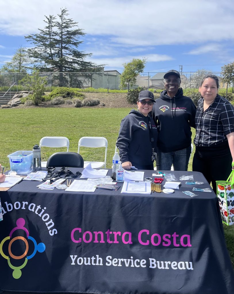 CCYSB_Staff_Members_Julia_Aguirre_and_Delores_Murray_with_community_