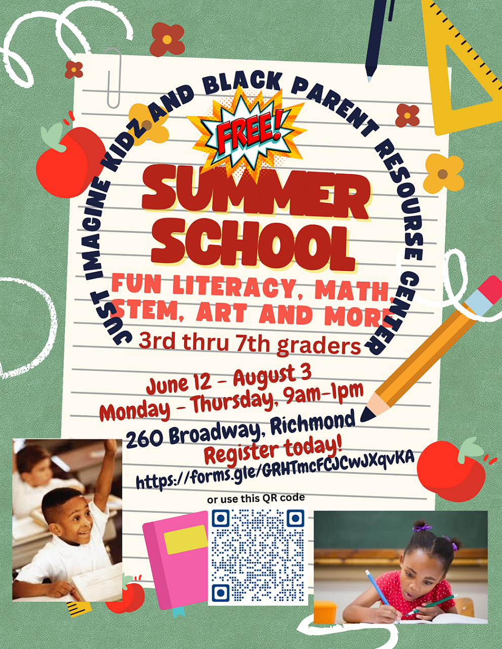 Summer School flyer
